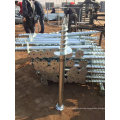 Hot DIP Galvanized Ground Pile, Ground Screw